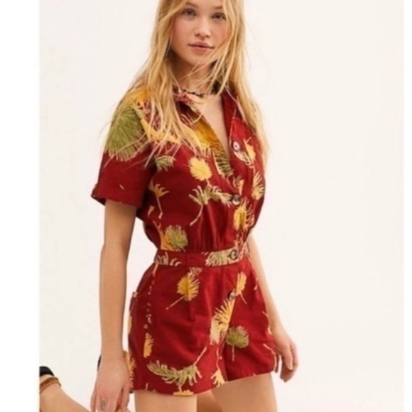 Free People Pants - Free People Malibu Romper NWT